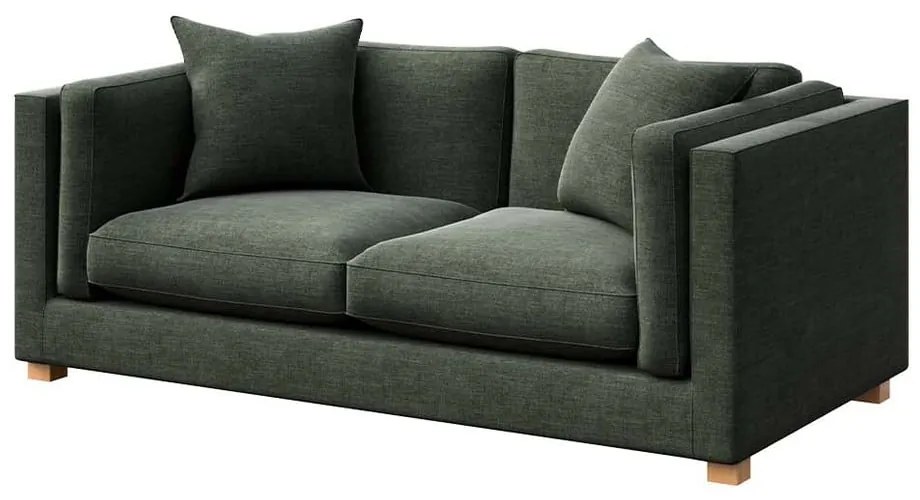 Zielona sofa 195 cm Pomo – Ame Yens