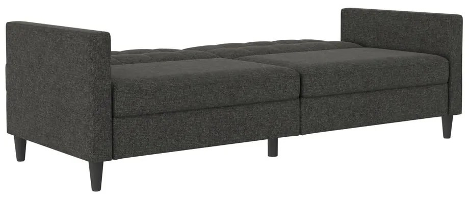 Szara rozkładana sofa 82 cm Hartford – Støraa