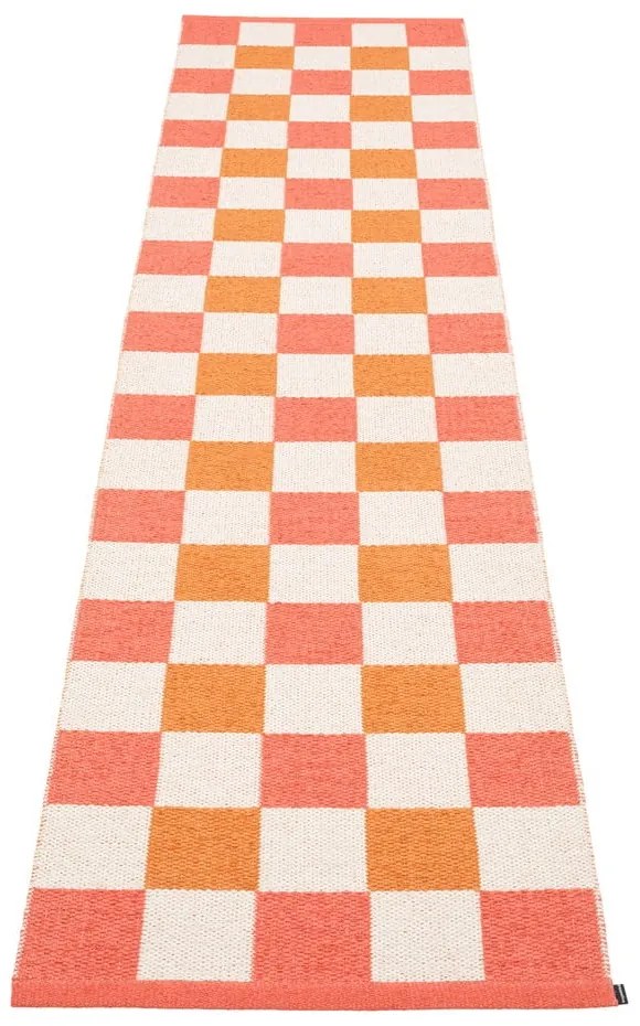 Łososiowo-pomarańczowy chodnik odpowiedni na zewnątrz 70x300 cm Pix Flamingo – Pappelina