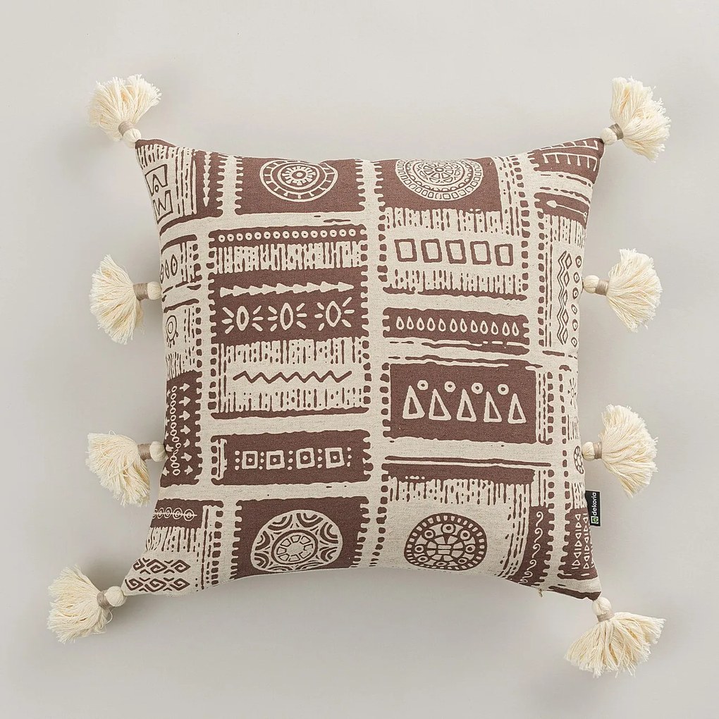 Poszewka na poduszkę Tassel Nomad Tribal 45x45 cm