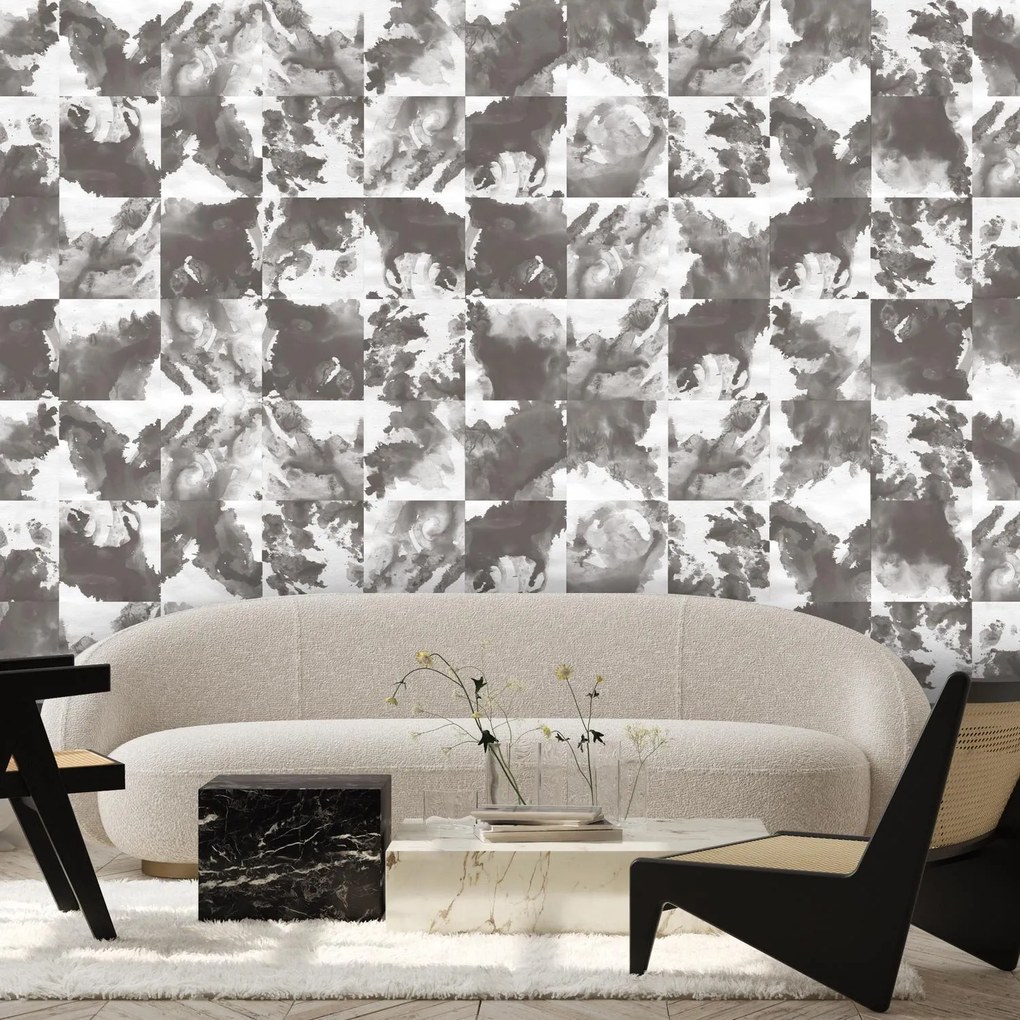 Fototapeta - Mozaika atramentowa (196x136 cm)