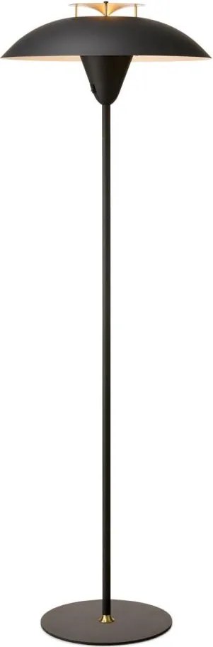 Halo Design 748976 - Lampa stojąca STEPP 1xE27/28W/230V czarny/mosiądz