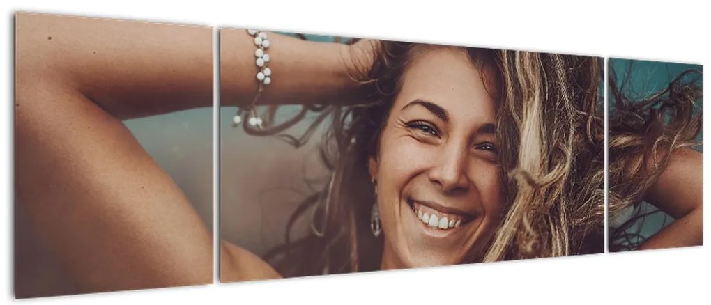 Obraz - Portret młodej kobiety (170x50 cm)