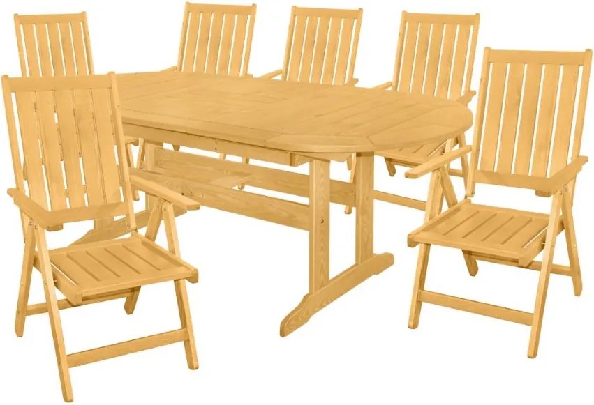 Doppler DOVER, fotele rozkładane, 6+1