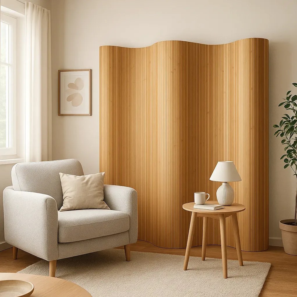 Parawan z naturalnego bambusa M6-F96