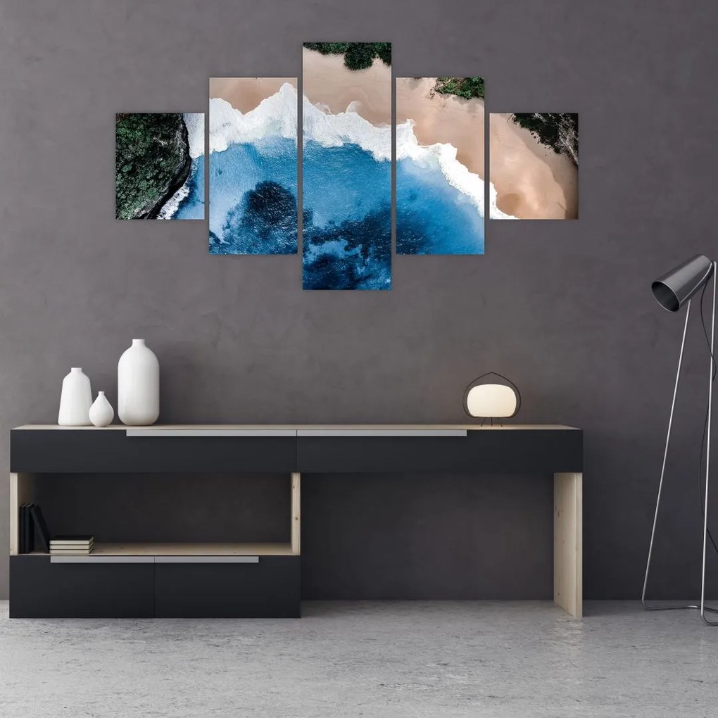 Obraz plaży Nusa Penida, Indonezja (125x70 cm)