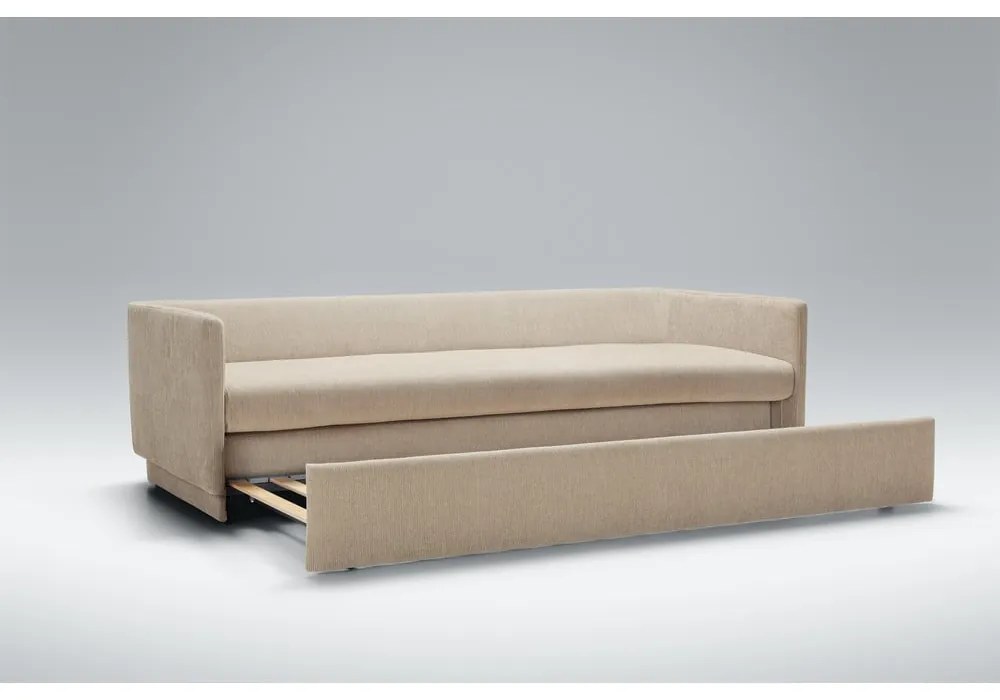 Beżowa rozkładana sofa 215 cm Colin – Sits