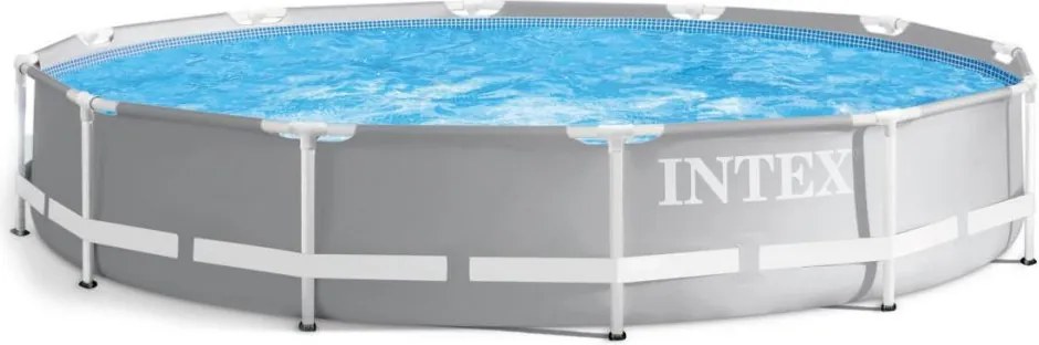 Basen ogrodowy stelażowy 366 cm Intex 710 - basen okrągły dla dzieci i całej rodziny