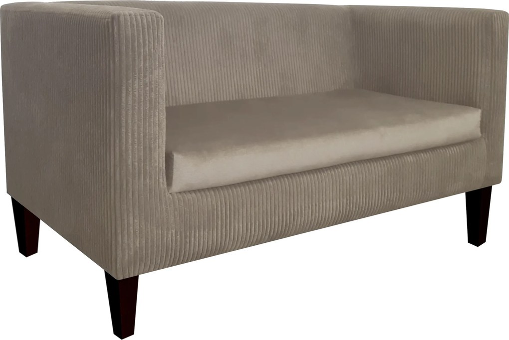 Sofa Monaco : Kolor nogi - Venge, Kolor tkaniny - Paros2/Poso2, Typ tkaniny - Kronos/Poso, Wysokość nogi - 20 cm