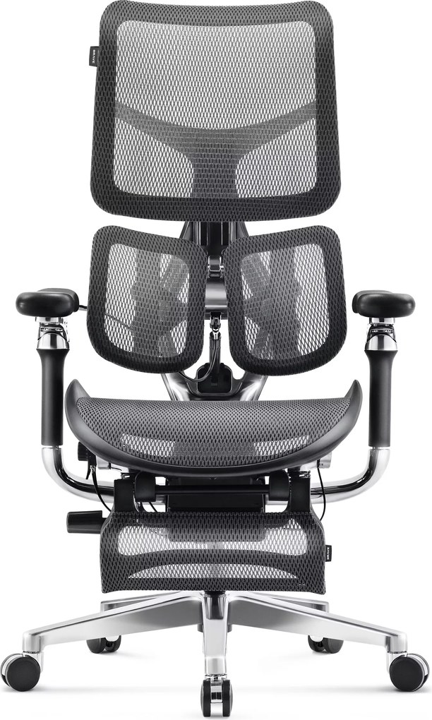 Fotel ergonomiczny czarny V-Kinetic