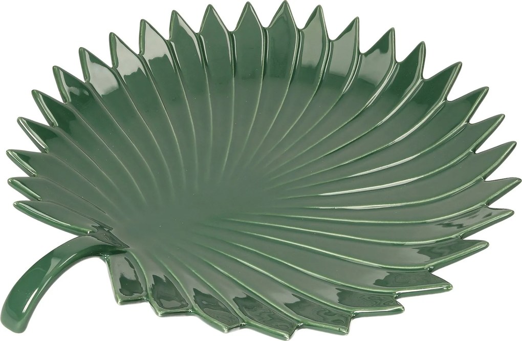 Półmisek Jungle Leaves 35cm green