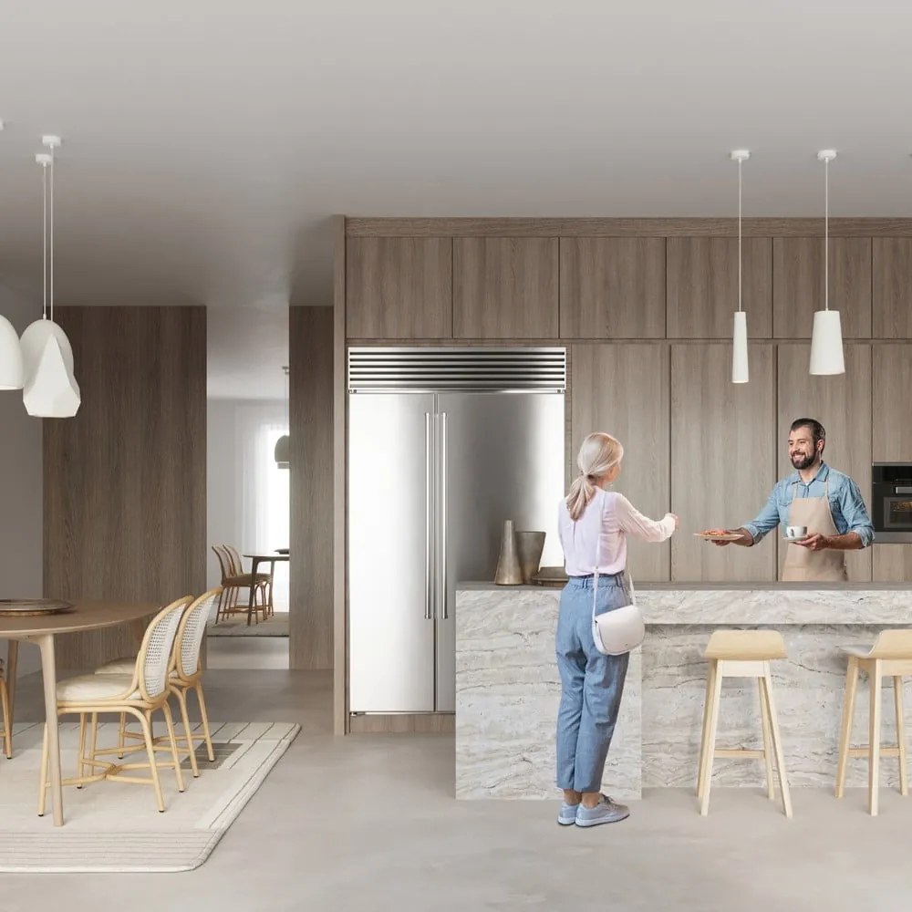 Biała lampa wisząca z ceramicznym kloszem ø 25 cm Sativa – Sollux