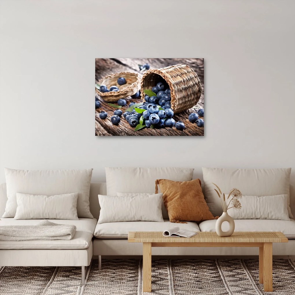 Obraz - Soczyste jagody (70x50 cm)