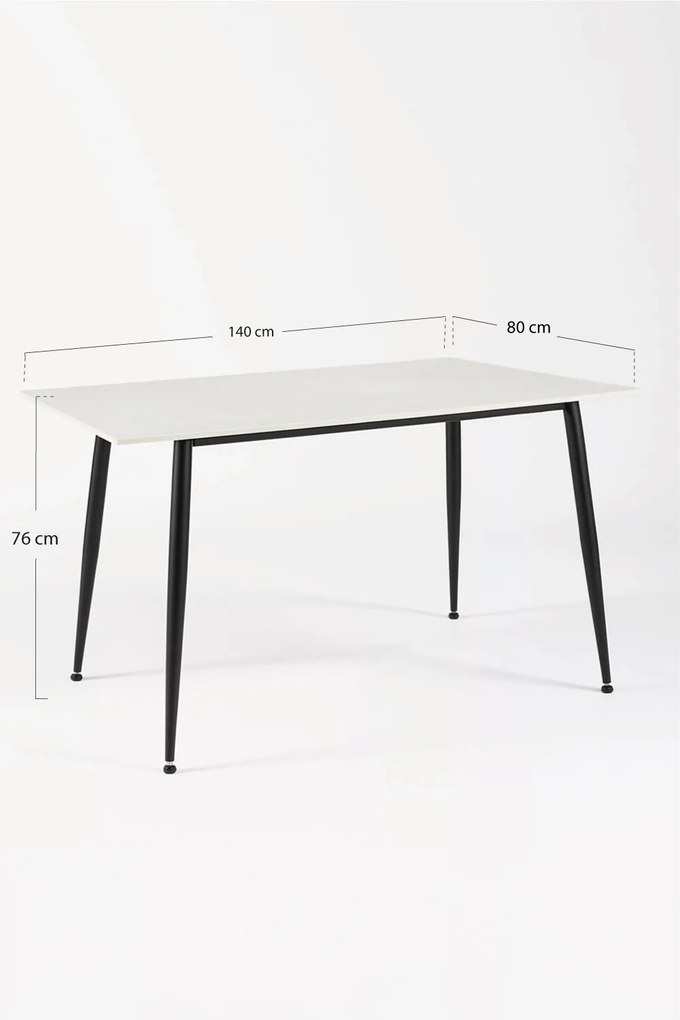 Stó obiadowy Bele 140x80 cm