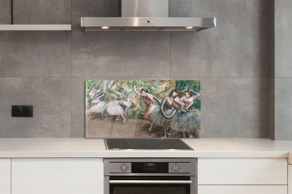 Panel nad Blat Kuchenny Scena Baletowa - Edgar Degas