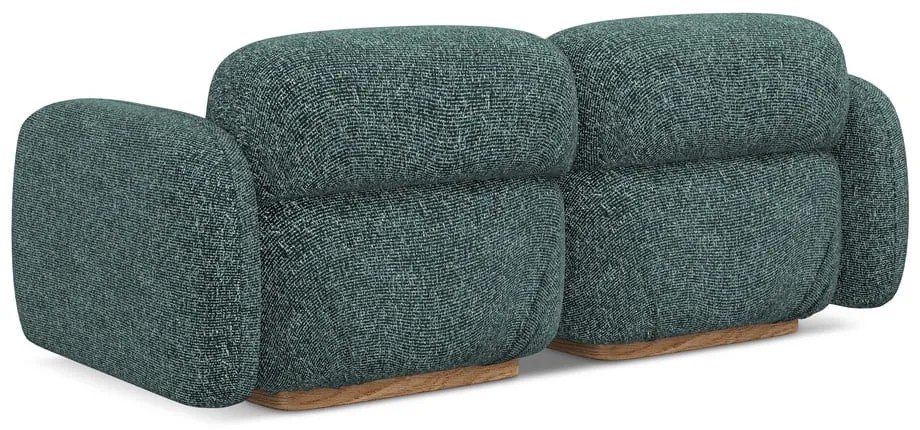 Turkusowa sofa modułowa 190 cm Ailani – Makamii