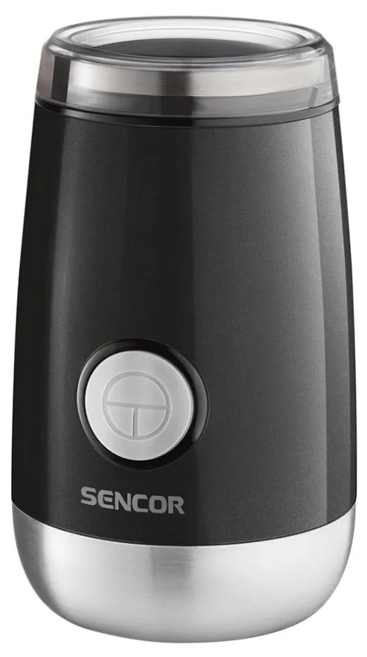 Sencor - Elektryczny młynek do kawy 60 g 150W/230V czarny/chrom