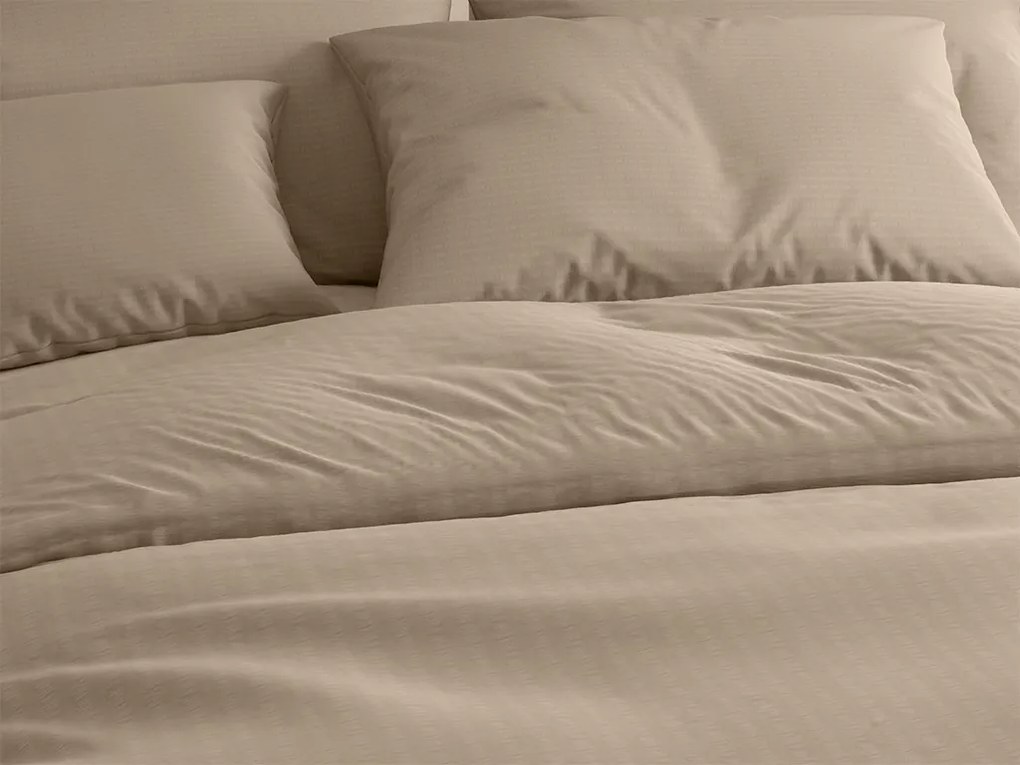 PrzytulneMieszkanie.pl PrzytulneMieszkanie.pl Pościel z kory DENYX jasnobrązowa Rozmiar pościeli: 70 x 90 cm | 140 x 200 cm