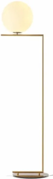 Stojąca lampa podłogowa kula 30cm White Ball Floor 30
