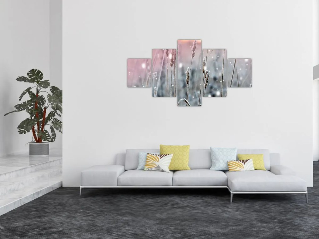 Obraz - Zimowy krajobraz (125x70 cm)