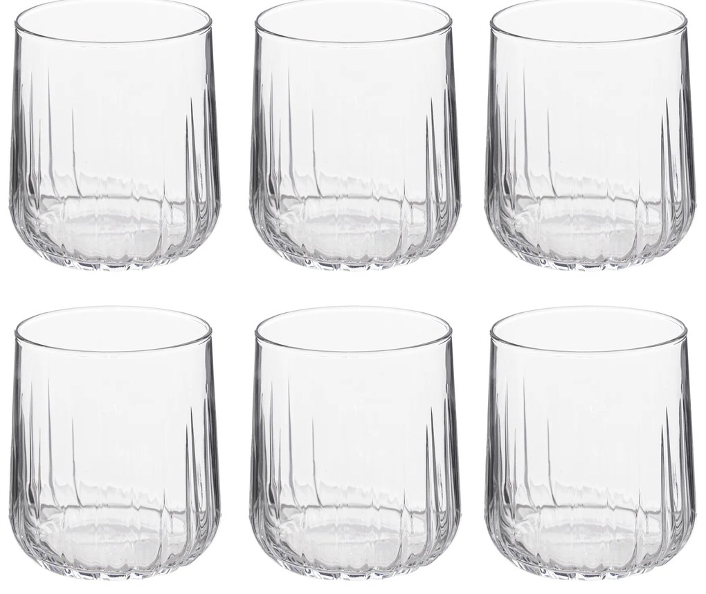 Szklanki niskie Dieg'eau, 6 sztuk x 310 ml