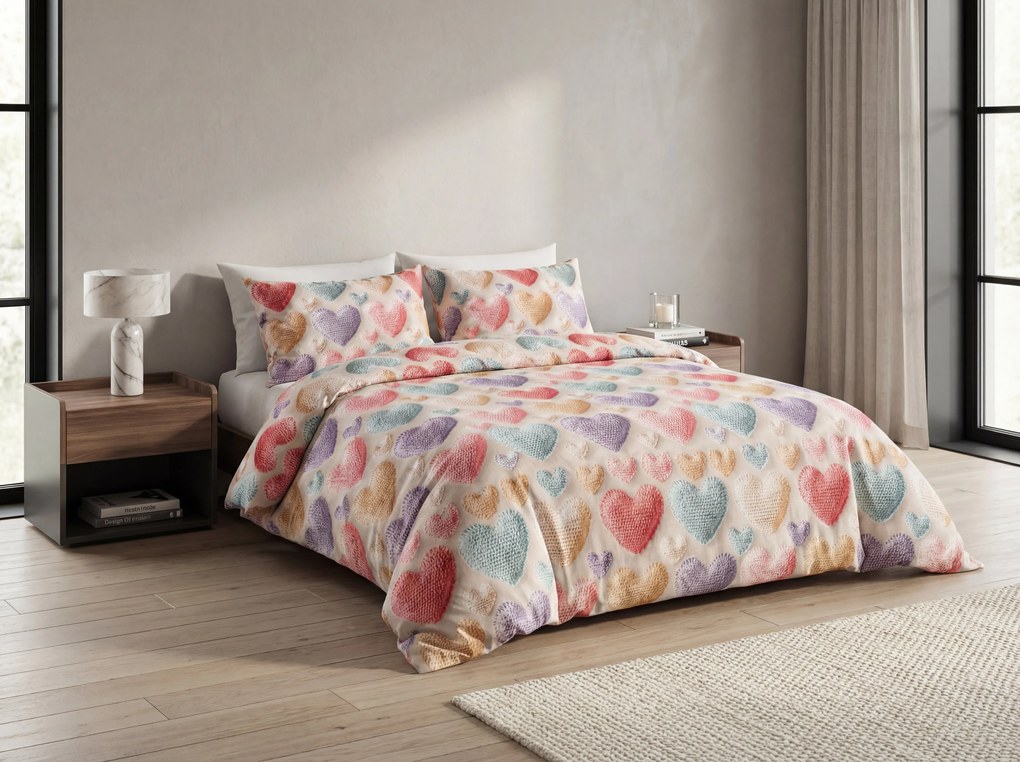 PrzytulneMieszkanie.pl PrzytulneMieszkanie.pl Pościel z mikrofibry LOVISO kolorowa Rozmiar pościeli: 70 x 80 cm | 140 x 200 cm