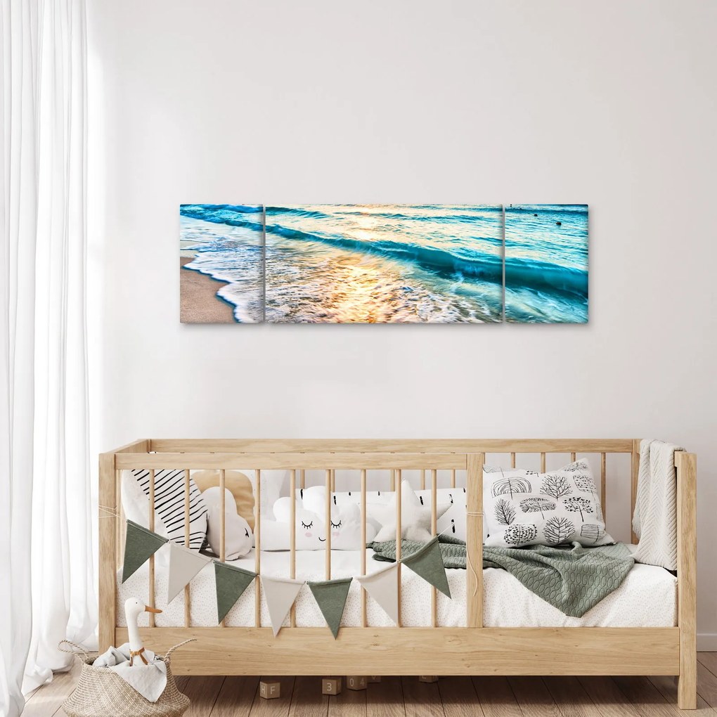 Obraz - Plaża morska (170x50 cm)