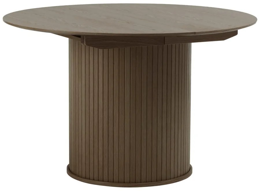 Okrągły rozkładany stół ø 120 cm Nola – Unique Furniture