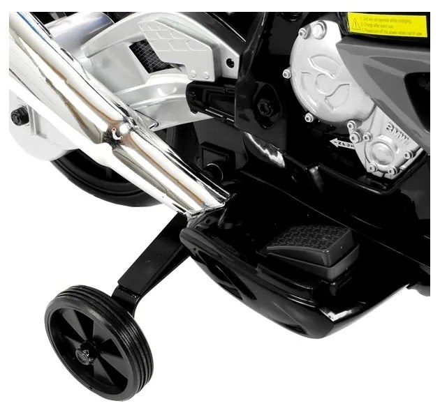 Motocykl motor na akumulator bmw s1000rr srebrny