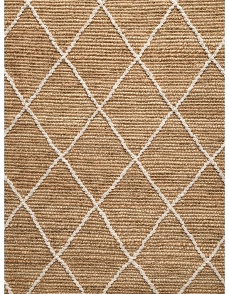 Chodnik z juty tkany ręcznie w naturalnym kolorze 80x200 cm Kunu – Hanse Home