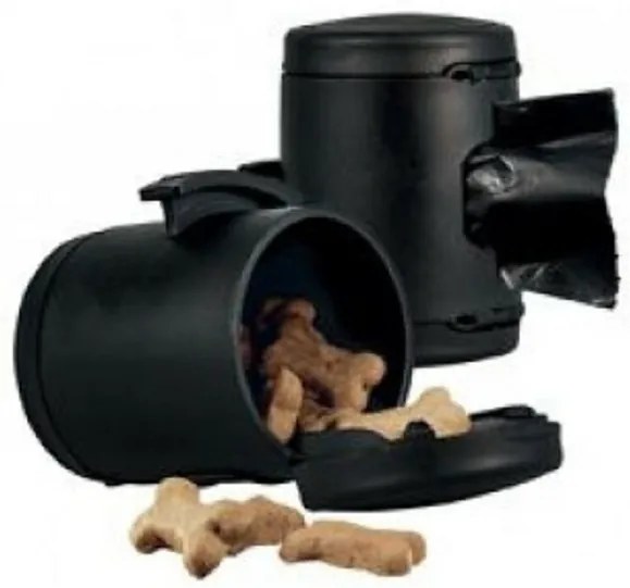 Flexi Box dla zwierząt domowych Multi czarny, 16 x9 cm