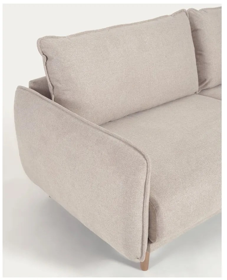 Beżowa sofa 210 cm Carlota − Kave Home
