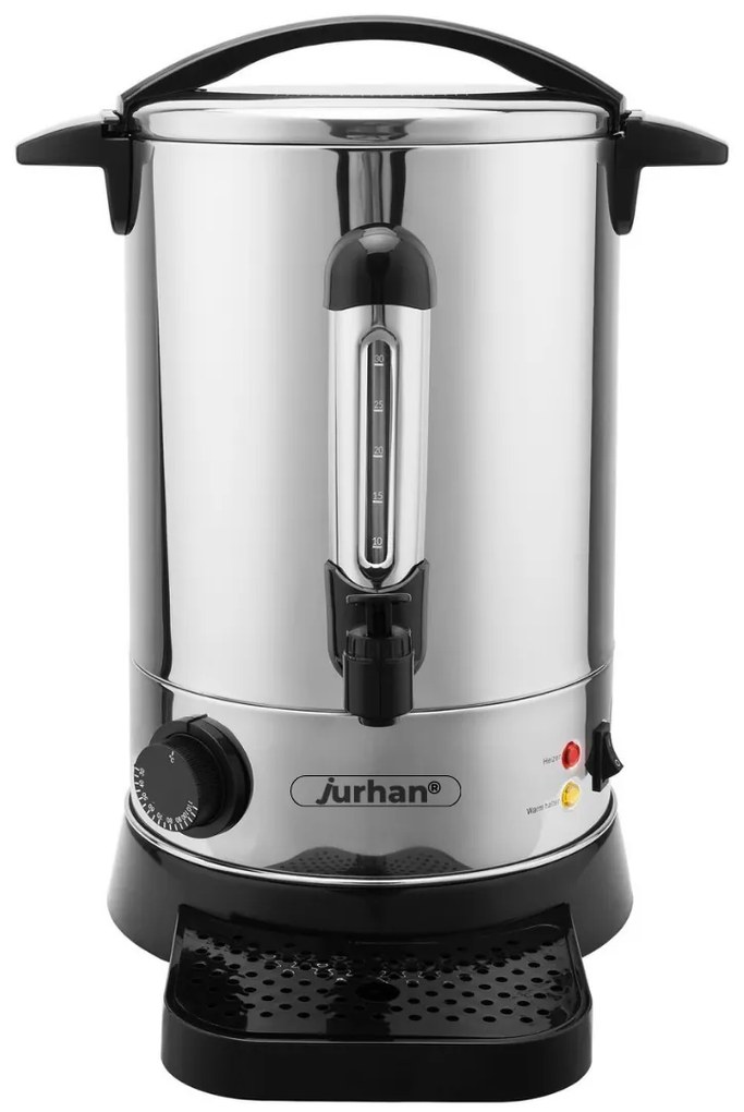 Podgrzewacz do wina/herbaty COZY, 6,8l, srebrna Jurhan