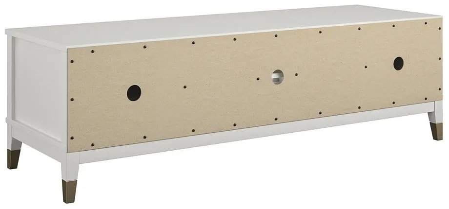 Biały stolik pod TV CosmoLiving by Cosmopolitan Westerleigh