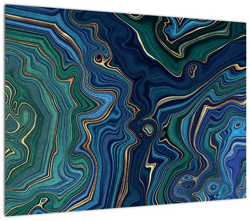 Obraz - Marmur agatowy (70x50 cm)