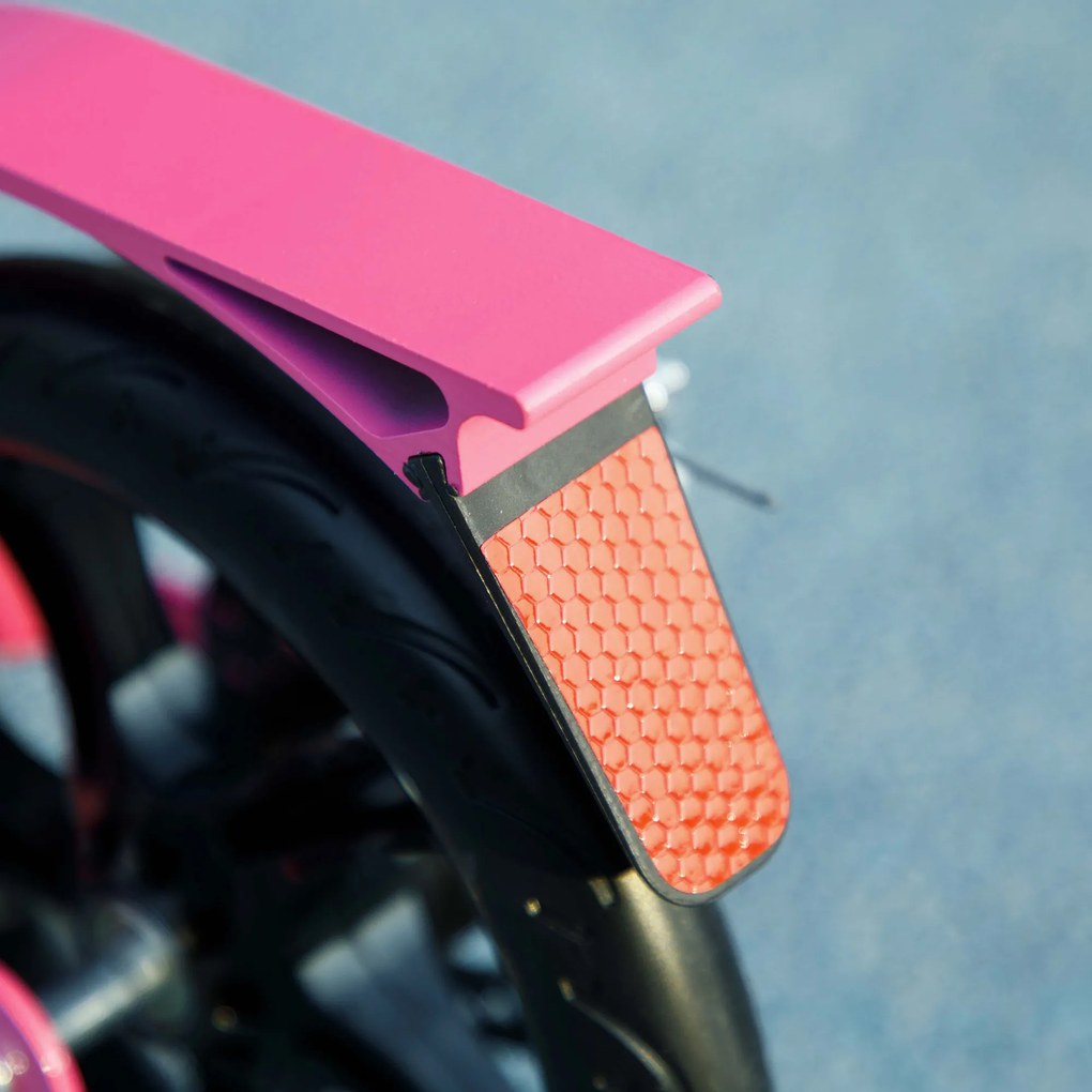 AIYAPLAY Hulajnoga dziecięca z regulowanymi uchwytami, składana, dla dzieci 6-12 lat 94 x 36 x 88-103 cm Różowy