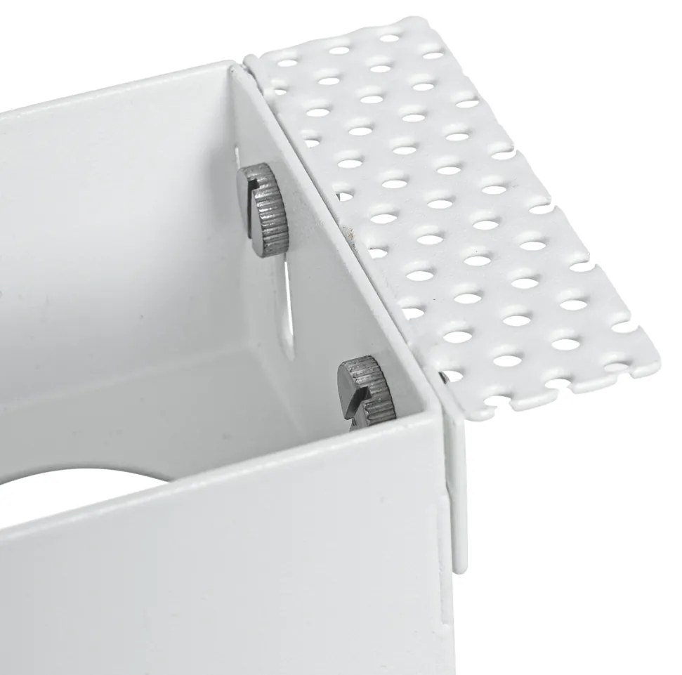 Zestaw 6 białych opraw wpuszczanych GU10 50 mm 2-punktowych bezramkowych - Oneon