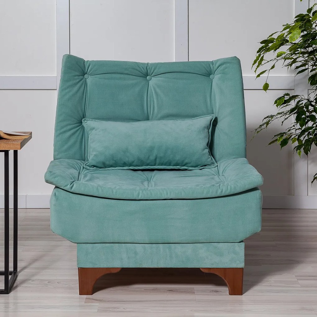 Fotel Kelebek Berjer Sea Green