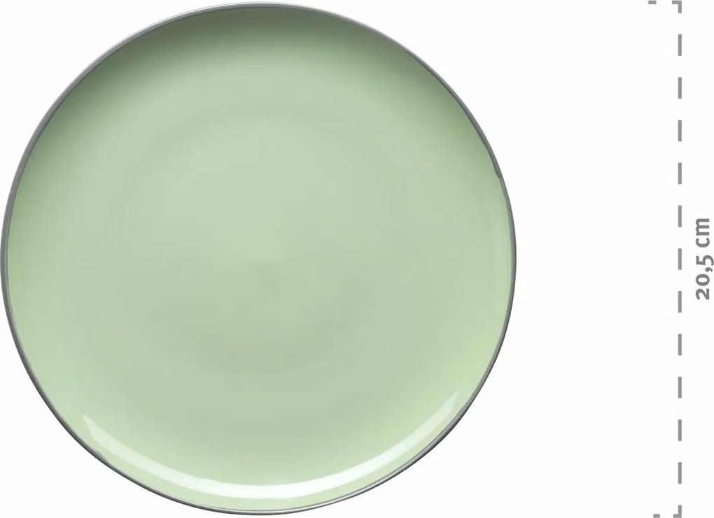 Zestaw naczyń stołowych Mäser 16 szt. MAILA –jasnoniebieski mix