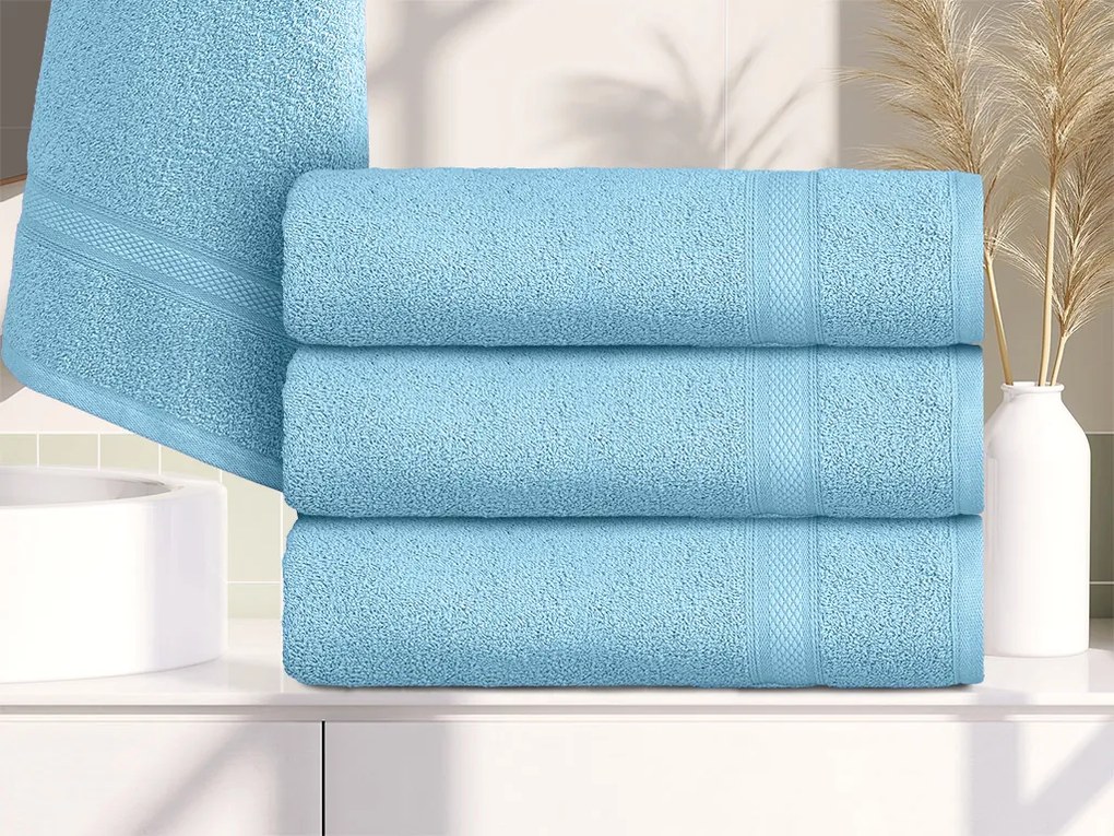 Ręcznik CLARYSSE ELEGANCE 70x140 cm jasnoniebieski, 100% bawełna