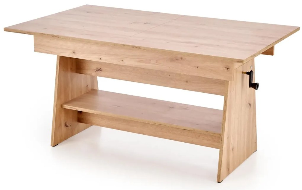 Ława rozkładana podnoszona ERIKA dąb artisan HALMAR