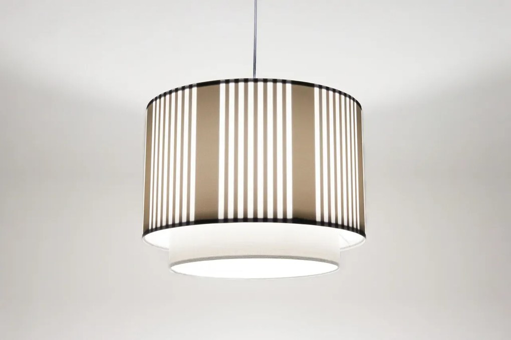 Lampa wisząca DUO LAMI LINE 50 szara BPS KONCEPT
