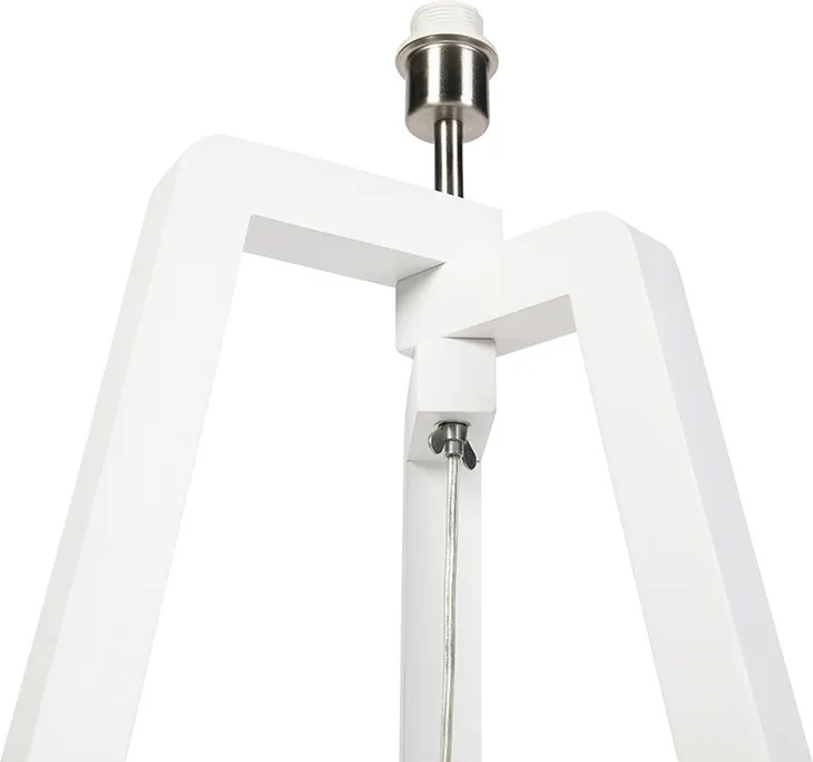 Lampa podłogowa biała bez klosza - Puros