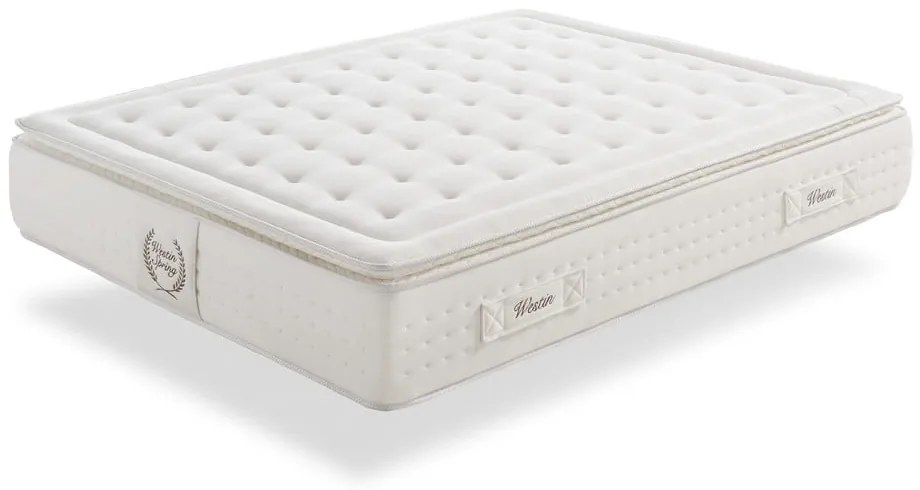 Twardy sprężynowy materac termoregulacyjny 80x200 cm WESTIN SPRING – Moonia