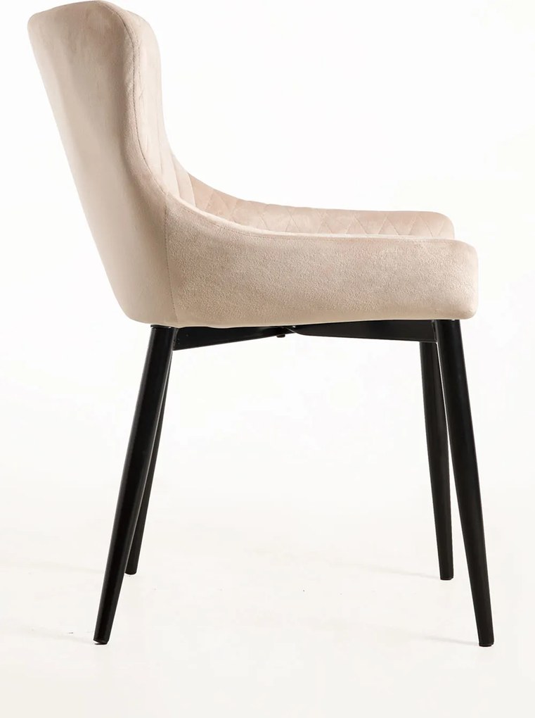 Zestaw 4 krzese Sanda Velvet