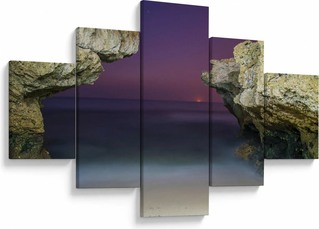 Obraz - klif morski (125x70 cm)