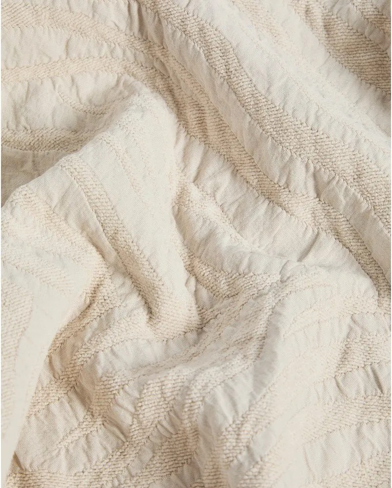 Narzuta żakardowa w kolorze kości słoniowej 240x260 cm Zenti – Kave Home