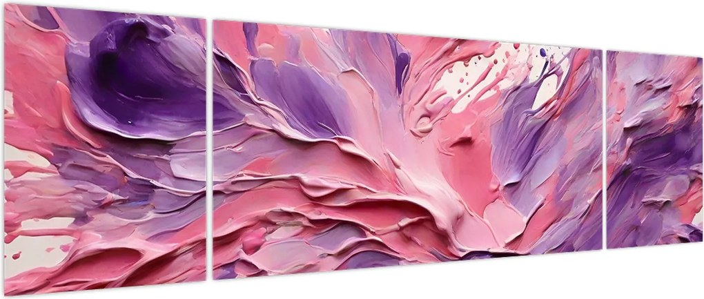 Obraz - Romantyczna abstrakcja (170x50 cm)