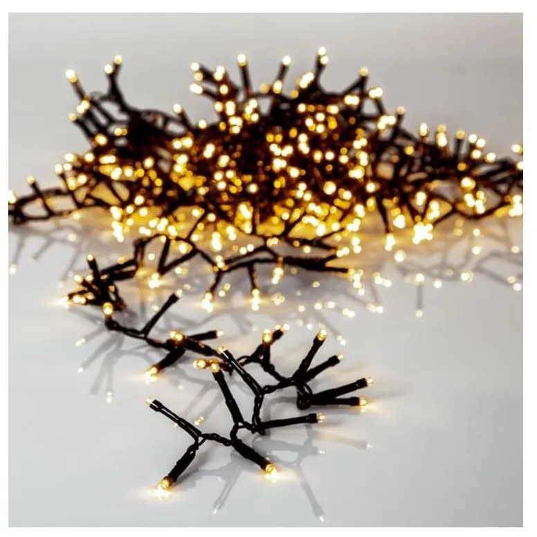 Eglo 410815 - LED Zewnętrzny łańcuch bożonarodzeniowy GOLDEN 800xLED 21m IP44 ciepła biel