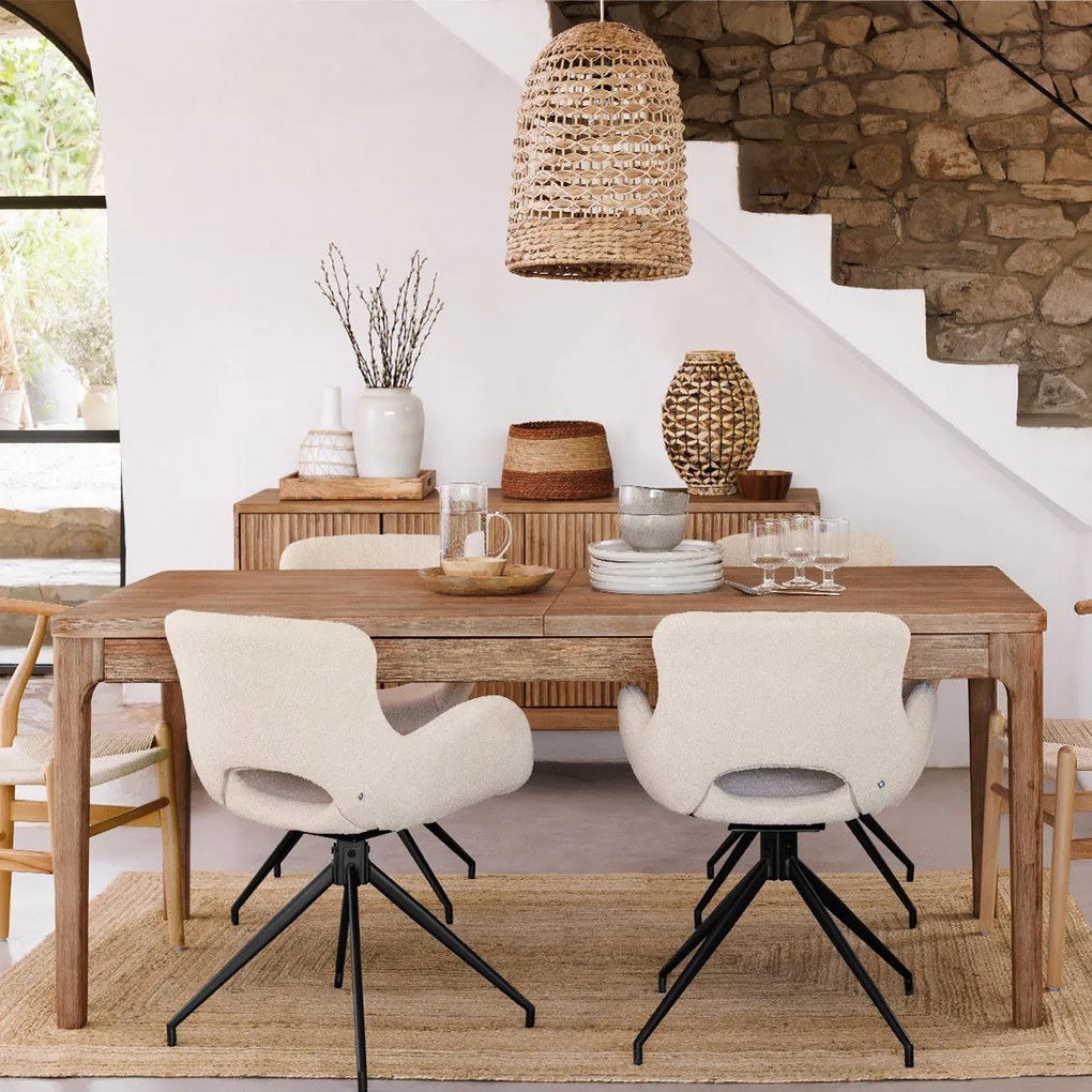 Lampa sufitowa z hiacynta wodnego SAND